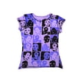 thumbnail image 1 of Kmbangi T-Shirts à Manches Courtes Ajustées à Col Rond à Carreaux pour Femmes, 1 of 3
