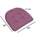 thumbnail image 4 of YouLoveIt Chair Cushion Non Slip Memory Foam Kitchen Seat Pad Non-Slip Dining Chair Pad Cushions 16" x 17", 2/4/6/12 Packs, 4 of 7