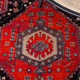 thumbnail image 6 of SAFAVIEH Vintage Hamadan Leone Oriental Area Rug, Red/Black, 6'7" x 9', 6 of 8