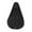 Black, variant on 3D Bike Seat Cover- Comfortable Extra Soft Bicycle Seat - Bike Saddle Cushion with Reflective Strap