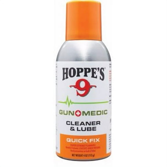 Hoppes 9 Gun Medic Quick Fix Cleaner & Lube 4 oz. Can