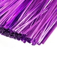 thumbnail image 3 of Unique Bargains 3" Metallic Twist Ties for Bags Purple 800pcs, 3 of 4