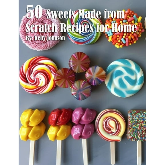50 Sweets Made from Scratch Recipes for Home, (Paperback)