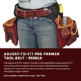 thumbnail image 2 of Cinturón para herramientas Occidental Leather Adjust-to-Fit Pro Framer, 21 bolsillos, 2 of 6