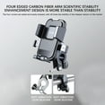 thumbnail image 3 of RuiJiao Universal Motorcycle & Bicycle Phone Mount - Adjustable, Anti-Vibration, Waterproof Holder for Navigation, Perfect for Delivery Riders and Outdoor Enthusiasts, 3 of 5