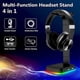 thumbnail image 4 of RGB Gaming Headphone Stand, Headset Stand with 2 USB Charging Ports, Desk Gaming Headphone Stand, 4 of 5
