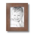 thumbnail image 2 of ArtToFrames 5x7 Inch Light Walnut Picture Frame, This Brown Wood Poster Frame is Great for Your Art or Photos, Comes with Regular Glass (4851), 2 of 8