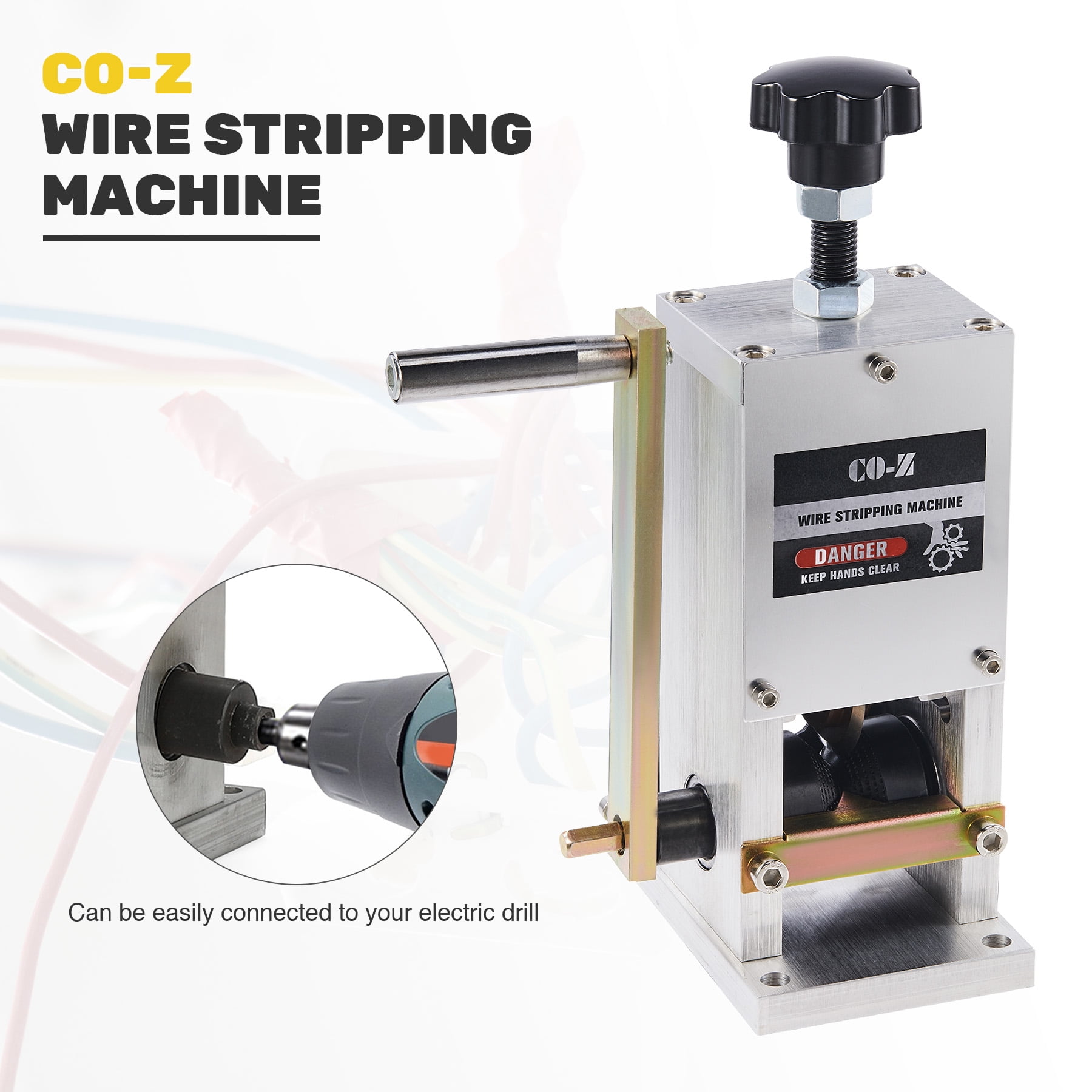 Details about   Powered Electric Wire Stripping Machine Metal Cable Stripper Scrap Recycle Tool 