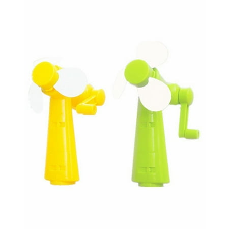 

Mini Portable Summer Hand Held Manual Operation Pocket Fan Cooler (Random Color)