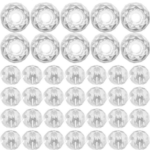 unbranded 400Ud Cristal Facetadas Transparentes Para Pulseras Collares Y Adornos De Manualidades