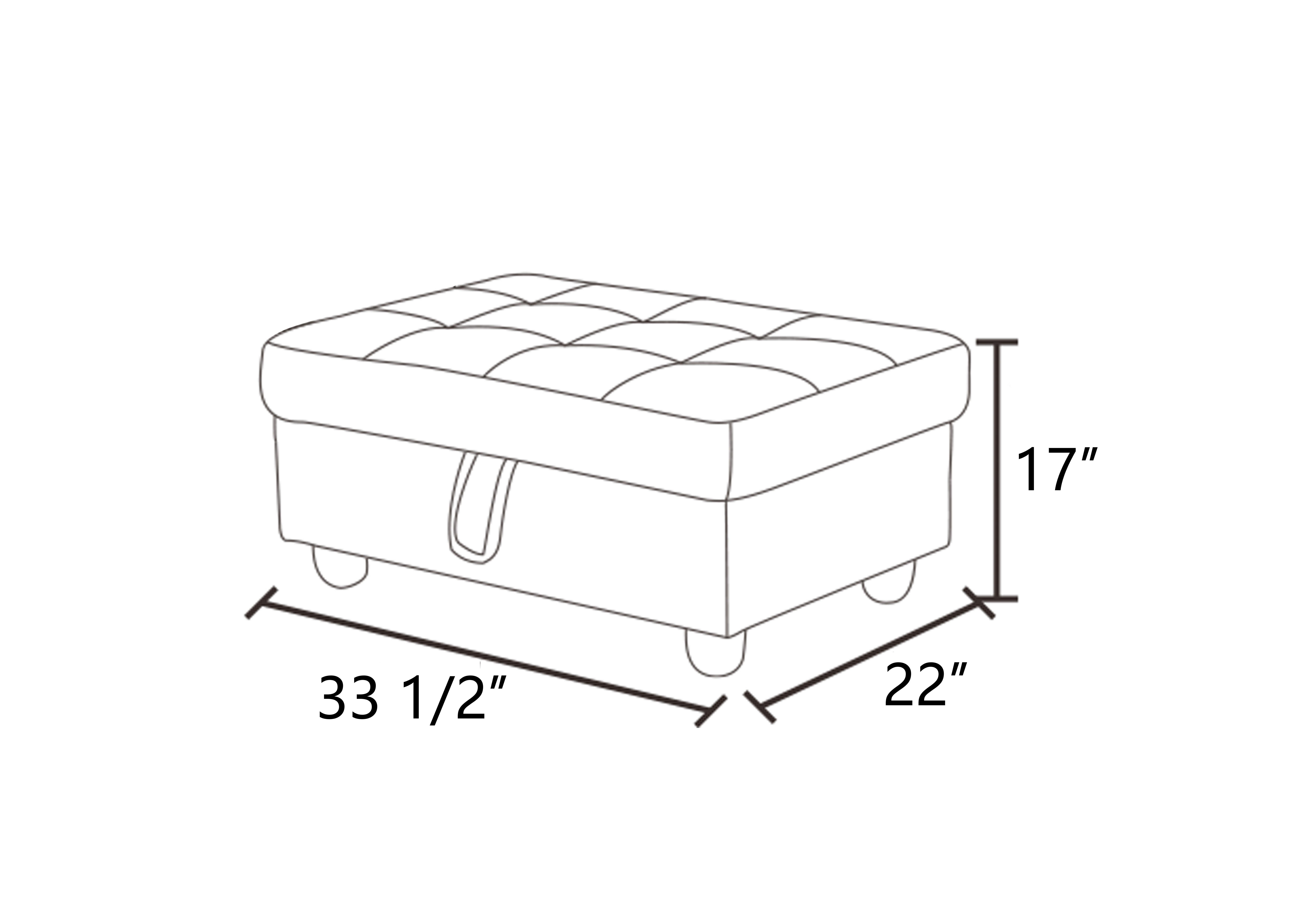 MAYEERTY Sofa Ottoman Footrest with Storage, Multi-Variant Foot Stool for Home, Bedroom, Living Room