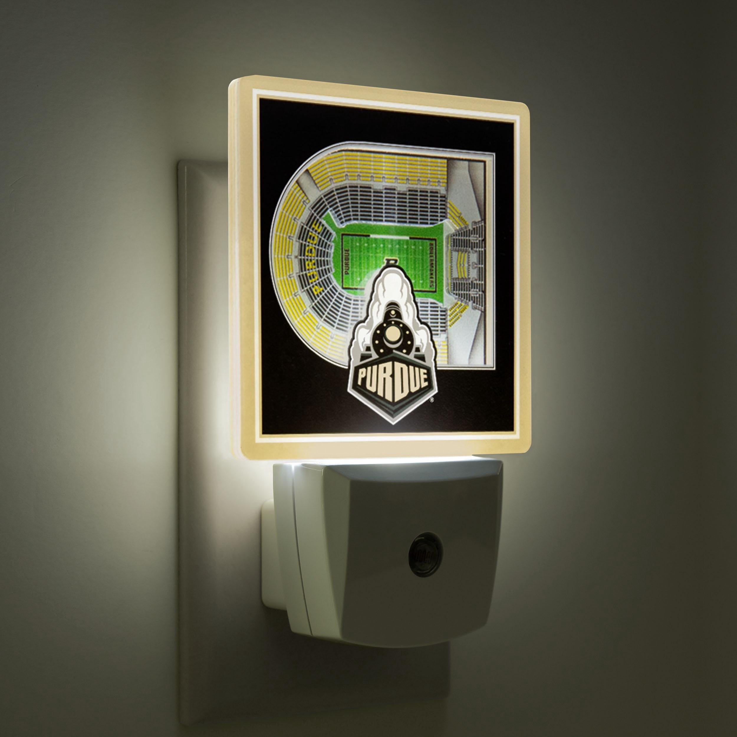 YouTheFan NCAA Purdue Boilermakers StadiumView Nite Light