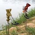 thumbnail image 2 of Support de Canne à Pêche Portable en Aluminium et Acier Inoxydable - Design Léger à Double Rainure avec Couvercle en Caoutchouc Antidérapant, Vis de Réglage d'Angle et Contact au Sol Électroplaqué Épaissi pour Rivière, 2 of 6