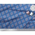 thumbnail image 2 of Soimoi polyester Crepe Fabric Flamingo & Moroccan Damask Print Sewing Fabric Yard 52 Inch Wide, 2 of 3