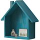 thumbnail image 1 of high qualityWhimsical House-Shaped Floating Wall Shelf, No-Drill Storage Organizer Wooden Small House Retro, Home & Bedroom Decorative Rack, 1 of 5