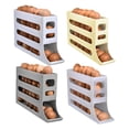 thumbnail image 3 of Dispensador Con Ruedas 4 Capas Recipiente para 30 Frigorífico (transparente Mate), 3 of 8