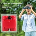 thumbnail image 3 of Langgg Telescope Kid Portable foldable High Resolution Toys Children Strap Children Binocular 2.5x Magnification Binoculars Toy Aids Red, 3 of 7