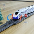 thumbnail image 5 of Bojue 50 pcs Simulation High Speed Rail Trains Electric Trains Model DIY Set Christmas toy for boys 3-6 years gift, 5 of 8