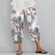 thumbnail image 1 of WILLBEST Pantalones Casuales para Mujer, Cómodos, Estampados, Holgados, Capri con Cintura Elástica para Cualquier Ocasión. Grande, 1 of 7
