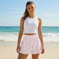 thumbnail image 5 of Xoenoiee Pink Leopard Print Pleated Tennis Skirts for Women High Waisted Golf Skort with 2 Pockets Built-in Shorts Quick Dry Workout Running Pickleball Skirts, M, 5 of 6