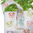 thumbnail image 2 of Baby Grow Bags 5-Pack, Funny Panda Bears, Heavyduty Fabric Pots with Handles for Plants, 2 Sizes, Multicolor, by Ambesonne, 2 of 3