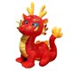 thumbnail image 1 of Dragón chino de peluche de dragón, animal de peluche, novedad, muñeco de dragón ligero para suministros de fiesta de oficina, Festival de Primavera 16cm, 1 of 8
