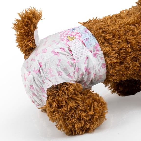 Dono Disposable Female Dog Diapers, Super-Absorbent, 360°Leak-Proof,  XX-Small 20 Count