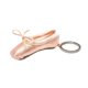 thumbnail image 1 of Llavero con colgante de minizapatilla de punta hecho a mano, accesorio para bailarines de ballet, regalo para amantes de la danza., 1 of 8