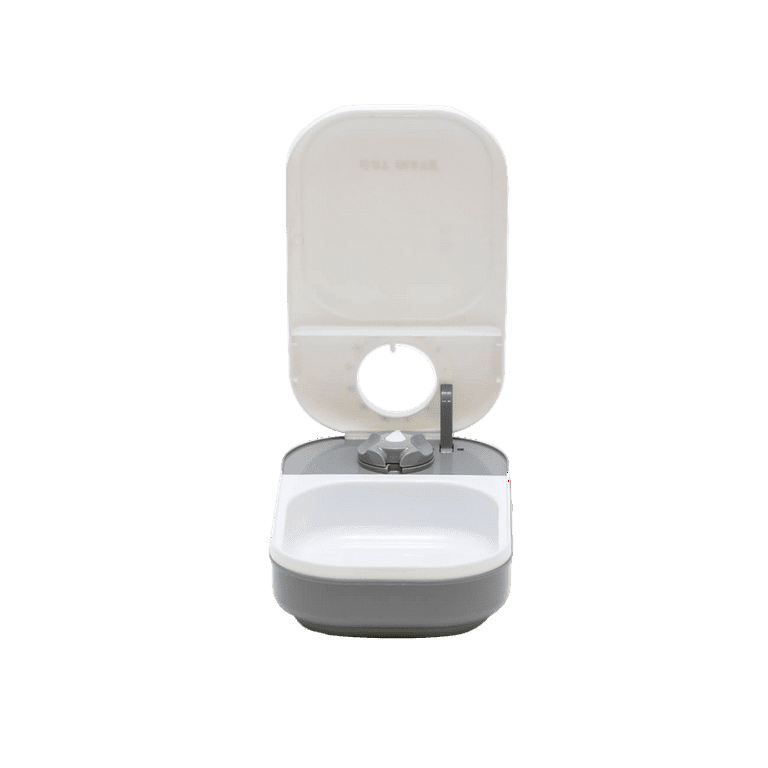 Single meal top automatic pet feeder