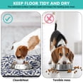 thumbnail image 4 of Dog Food Mat Ethnic Bohemian Tribal Style patterns Earthy Non-Slip Absorbent Waterproof Quick Dry Washable for Pet Feeding Area, 4 of 7