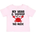 thumbnail image 3 of Inktastic Mimi and Poppop Love Me Boys or Girls Toddler T-Shirt, 3 of 5