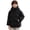 Black, variant on Kids Thickened Hooded Puffer Jacket, Boys & Girls Warm Winter Coat with Thermal Insulation, Casual Outdoor Snowwear for Extreme Cold Weather Protection Black