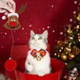 thumbnail image 5 of Pet Fur Ball Bell Doll Burlas Juguetes con Catnip Gato de Navidad Juguete de peluche (Muñeca), 5 of 5