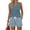 Navy, variant on Plus Size Two Piece Sets for Women Vintage Lounge Short Sets Square Neck Tank Top Beach Vacation Clothes Airport Travel Cruise Summer Outfits