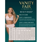 Vanity Fair Lingerie Womens Beauty Back Full Figure Smoothing Wireless Bra, Style 71380