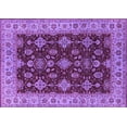 thumbnail image 1 of Ahgly Company Indoor Rectangle Oriental Purple Industrial Area Rugs, 7' x 9', 1 of 4