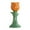 Orange, variant on Kuntesetty Candle Holder Candlesticks Gift Ceramic Nordic for Taper Candles 5.8 inch Pillar Orange