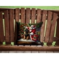 thumbnail image 4 of Carolines Treasures DAC4137PW1414 14 x 14 in. Leonberger & Santa Claus Throw Pillow, 4 of 6