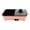 Pink, variant on Hot Pot with Grill, 2-in-1 Electric Hot Pot & BBQ Pan, Smokeless Korean Grill, Independent Temp Control, Portable Indoor Outdoor, 11.4' x 8.7'