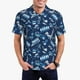 thumbnail image 1 of Fotbe Blue Bus Camiseta Polo de Golf para Hombre con Estampado – Camisa Deportiva Transpirable con Cuello Abotonado-Large, 1 of 6