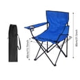 thumbnail image 3 of Portable Camping Chairs for Adults, Lightweight Folding Beach Chairs with Cup Holder Carry Bag, Compact Foldable Lawn Chair for Outdoor, Picnics, Fishing, Travel, Backyard, Hiking, and Sports Events, 3 of 4