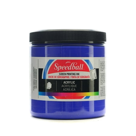 UPC: 0804551855962 | Acrylic Screen Printing Ink ultra blue  8 oz. (pack of 2)