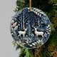 thumbnail image 1 of Adorno Colgante Navideño Acrílico de 8 Cm (3.15 Pulgadas) | Impresión Duradera a Doble Cara | Regalo Navideño para Familiares y Amigos | Decoración para Árbol, Pared y Espejo Retrovisor de Coche, 1 of 6