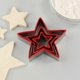 thumbnail image 3 of Newway3pcs Star Cookie Cutters Set, Stainless Steel Large & Mini Star Cookie Cutter compatible Pressing Cookie ,sandwich And Bread, 3 of 4