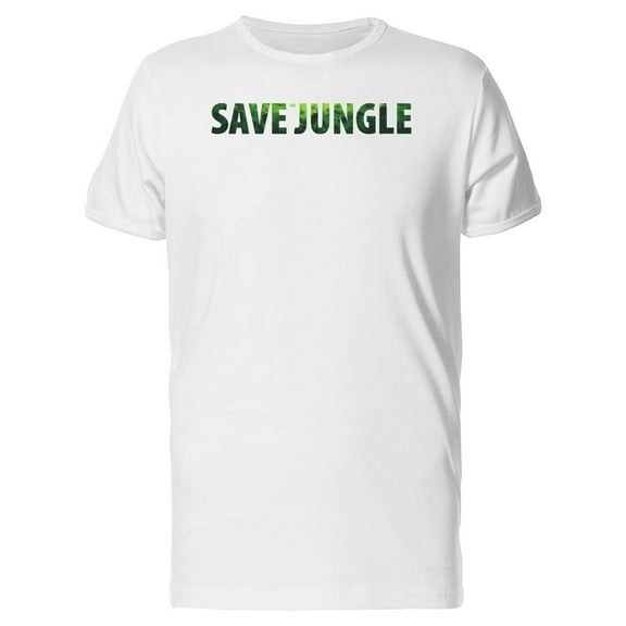Save Jungle / Jungle Texture Tee Men's -Image by Shutterstock