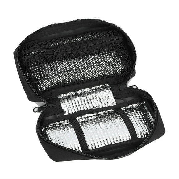 Insulin Bag Insulin Organizer Insulin Protector Bag Travel Insulin Bag Portable Insulin Cooler Protector Bag Organizer Insulation Cooling Pouch Case Black