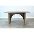 thumbnail image 2 of Pemberly Row Contemporary Rectangular Brown Arch Counter Table, 2 of 4