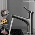 thumbnail image 1 of Robinet d'Eau Chaude et Froide Corps de valve en Laiton Robinet de Lavabo Multifonction à Bec Rétractable Robinet de Lavabo à une Poignée Accessoires de Salle de Bain, 1 of 6