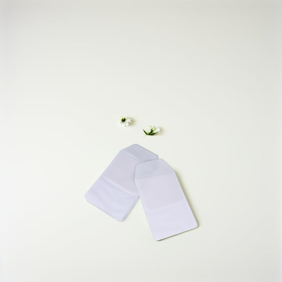 NICERIO 5Pcs White Pen Pocket Protector PVC Leakproof Insert for Office and Uniform