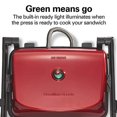 thumbnail image 3 of Hamilton Beach 25462Z Panini Press Gourmet Sandwich Maker, 3 of 8